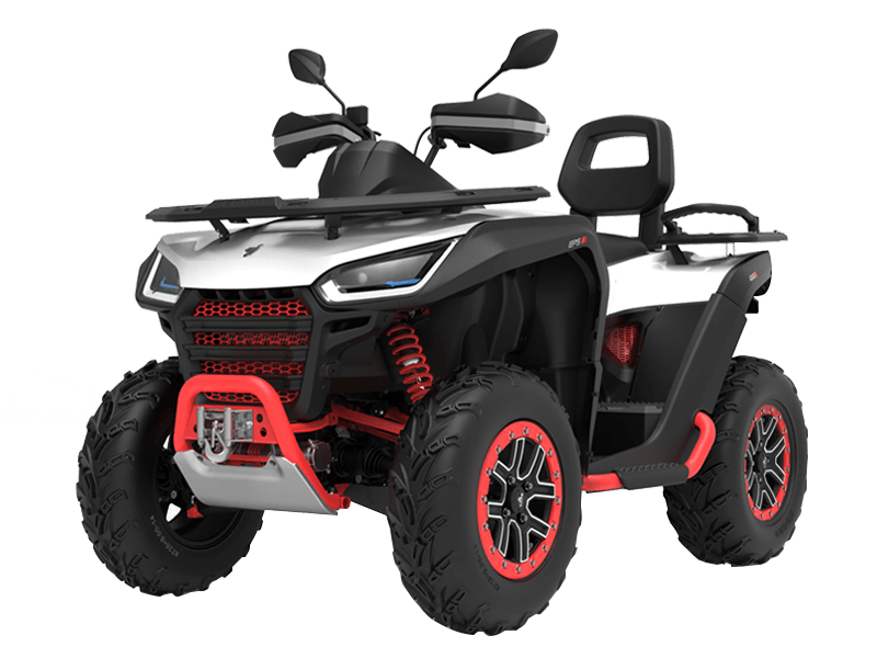 ATV Snarler AT6 L divvietīgs kvadracikls. Ielas vai traktora reģistrācija. Vinča, 570cc motors, LED gaismas, EPS.