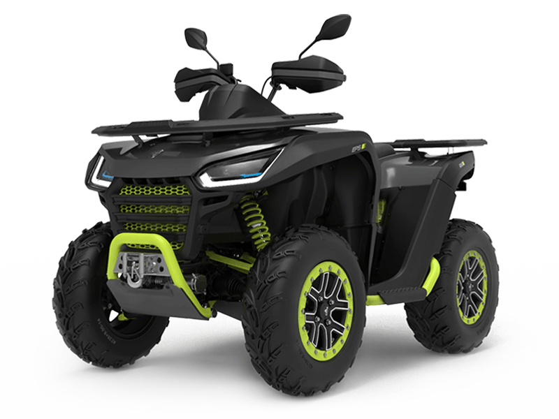 ATV Snarler AT6 S vienvietīgs kvadracikls. Ielas vai traktora reģistrācija. Vinča, 570cc motors, LED gaismas, EPS.